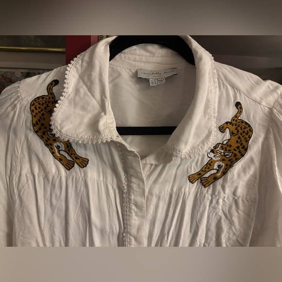 Never Fully Dressed Tops - Never Fully Dressed leaping leopard blouse 🐆